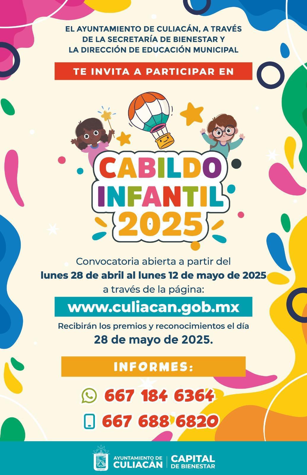 $!Lanza Ayuntamiento de Culiacán convocatoria para participar en el Cabildo Infantil 2025