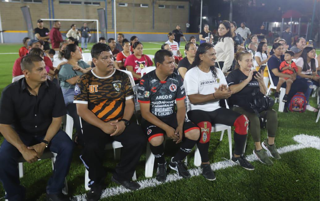 $!Entregan obra y rehabilitación de Unidad Deportiva Lomas del Ébano, en Mazatlán