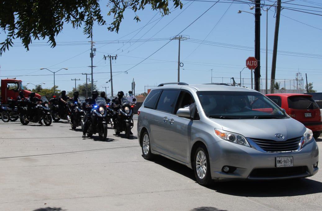 $!Realizan homenaje a policía que falleció en choque en Mazatlán