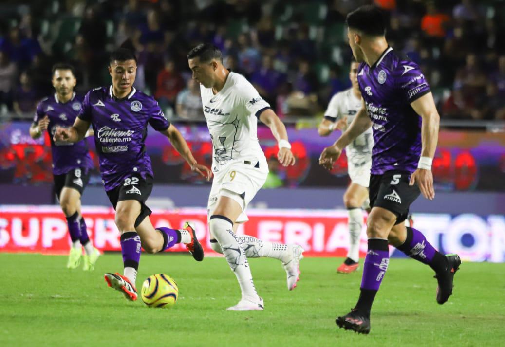 $!Mazatlán FC es desgarrado por Pumas en El Encanto y el cielo se pinta Azul y Oro