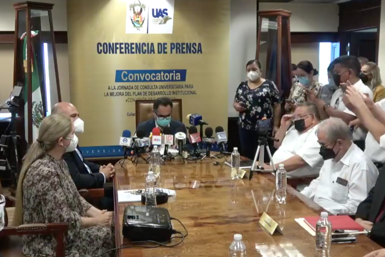 Rector de la UAS propone que estudiantes y docentes expongan sus necesidades para contemplarlas en su administración
