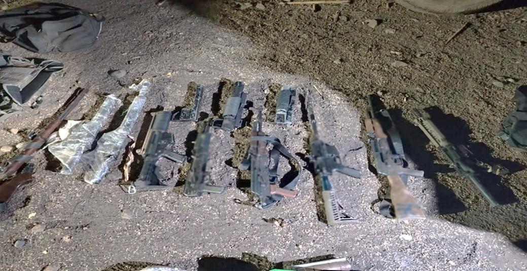 $!Detienen a dos hombres y desmantelan campamento clandestino en Mazatlán