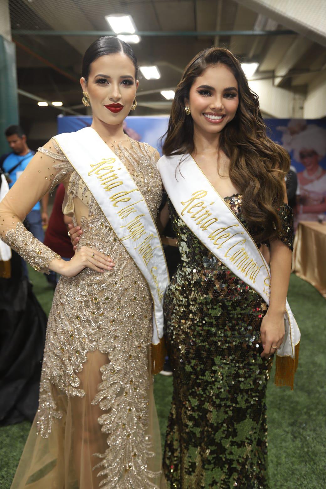 $!Siu Ling Cotero Chío, Reina de los Juegos Florales y Carolina Ruelas, Reina del Carnaval Internacional Mazatlán 2024, “Eclipse Barroco”.