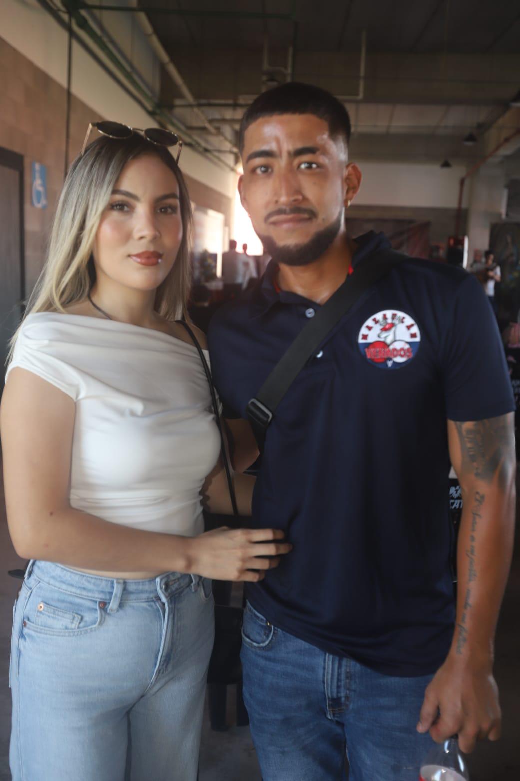 $!Dana Ramos y Brayan Quintero.