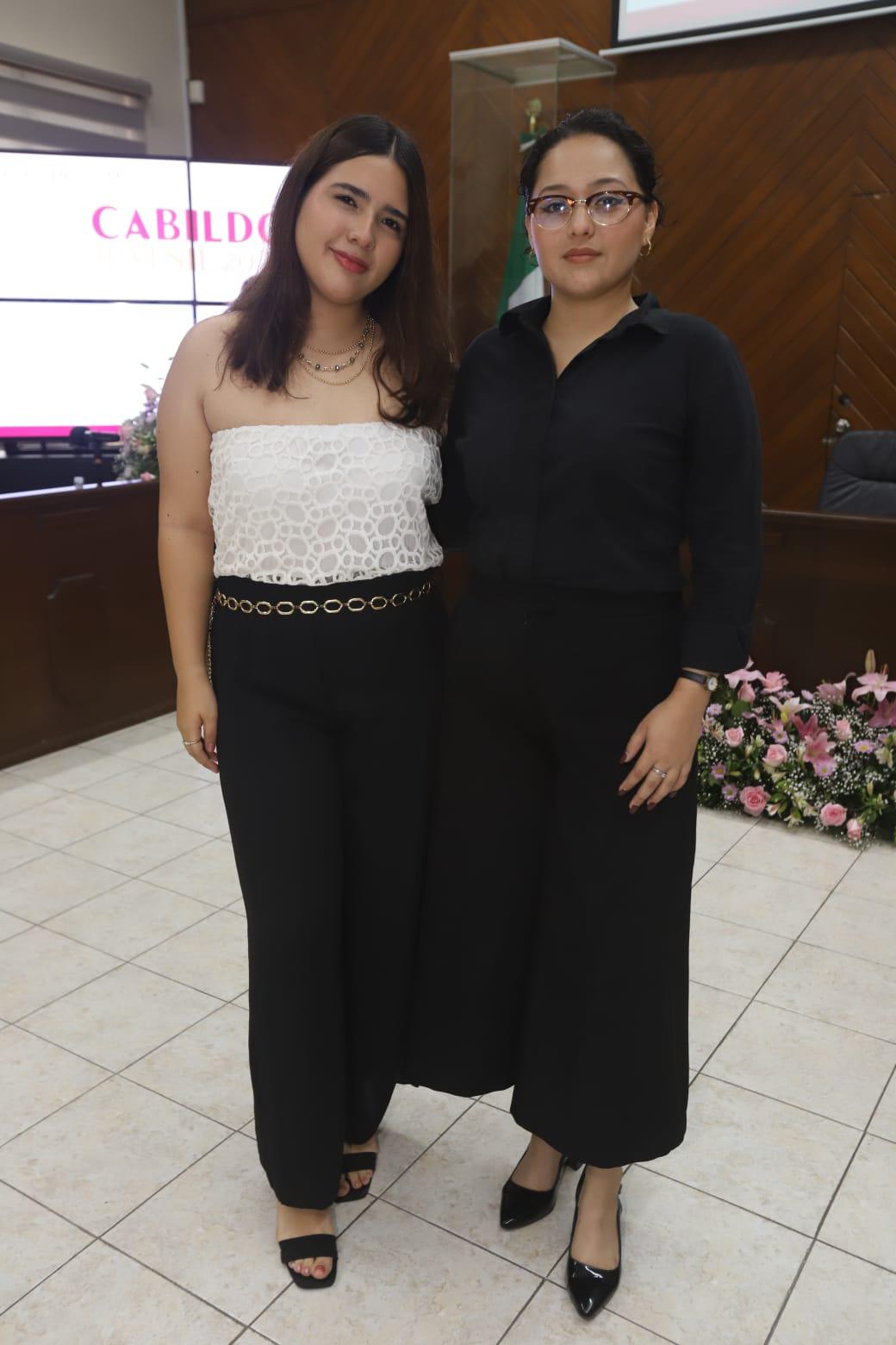 $!Andrea Calleros Sánchez y Andrea Salazar.