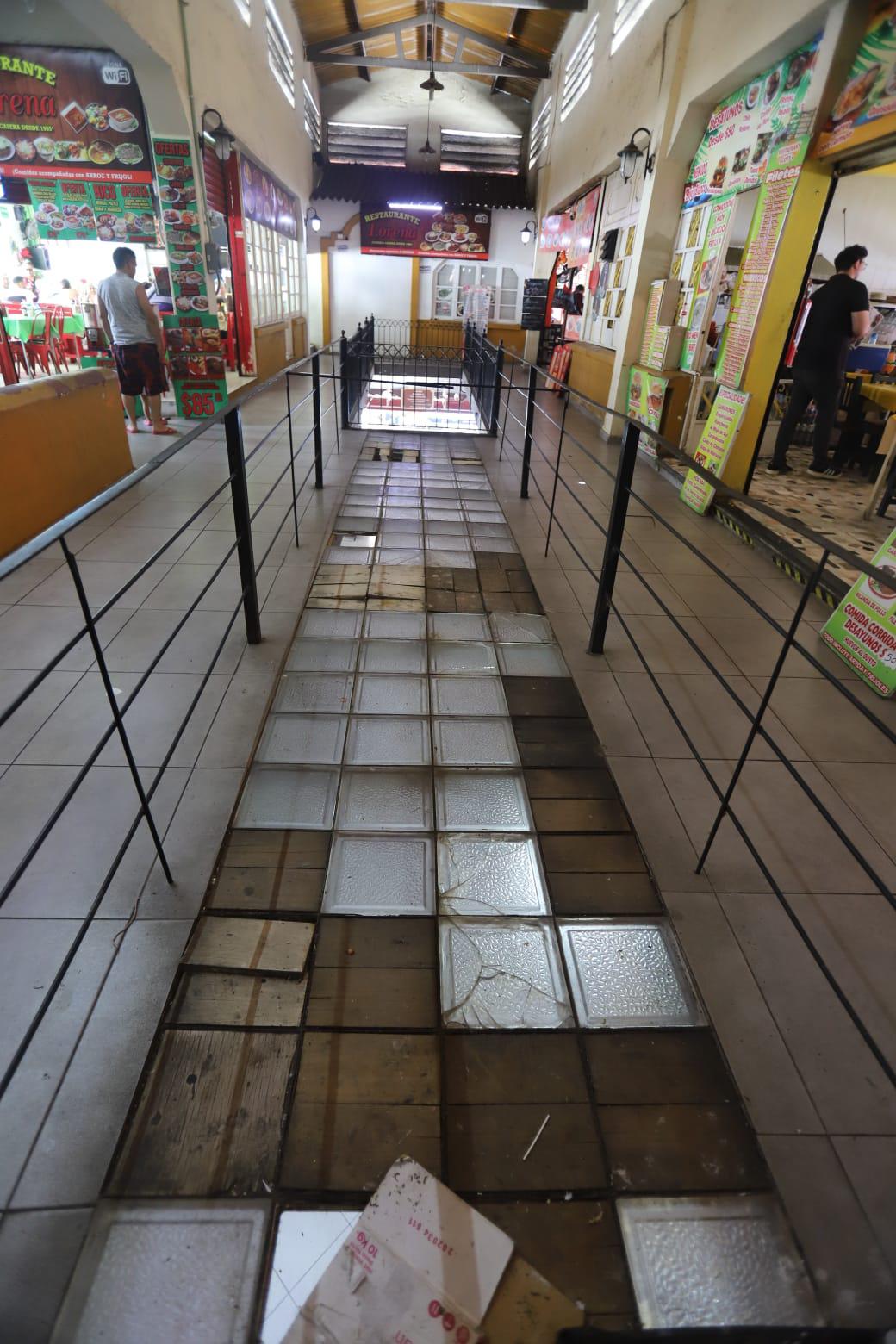 $!Restaurarán entrepisos en área de restaurantes del Mercado Pino Suárez