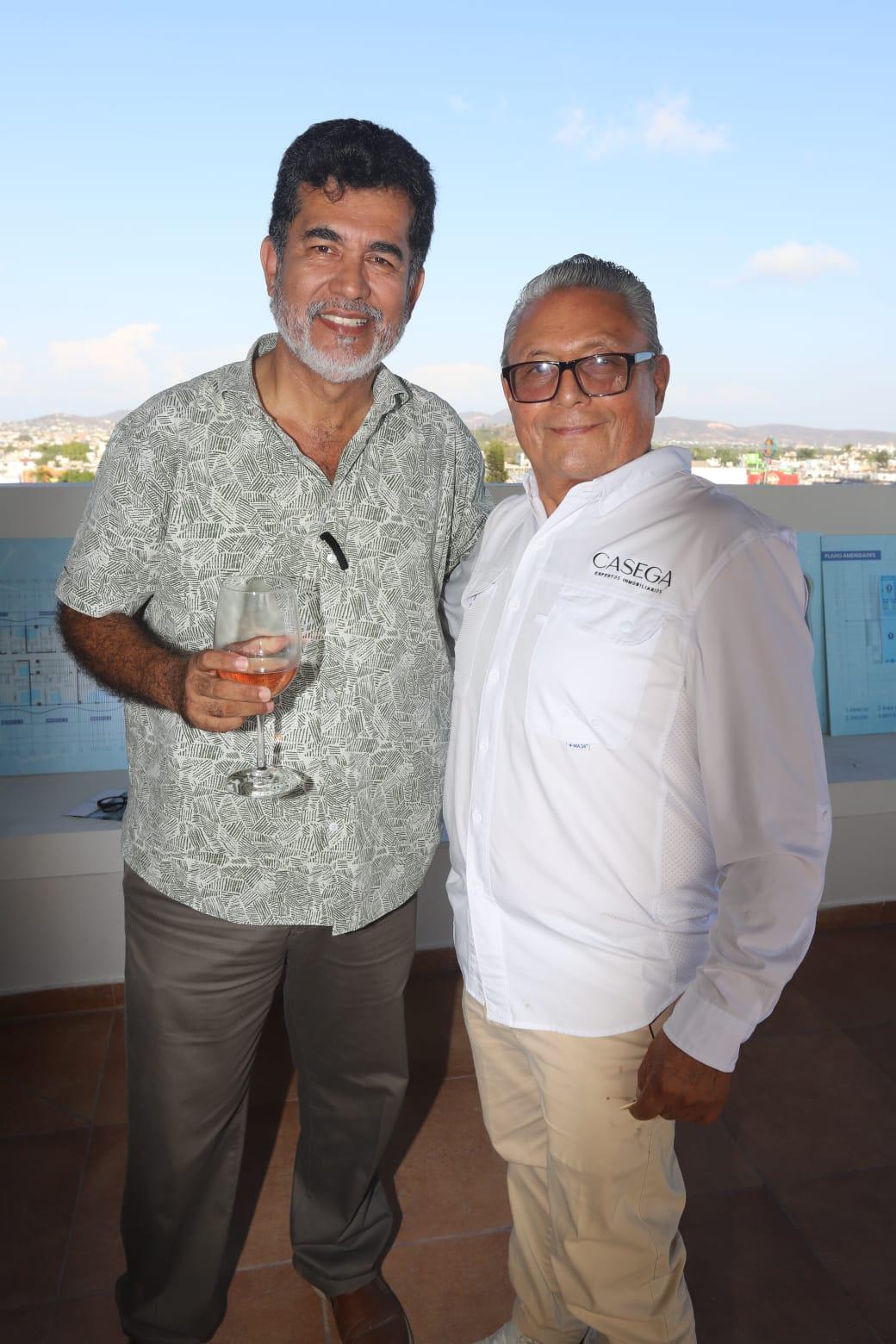 $!Alberto Carrillo y Sadot Hernández.