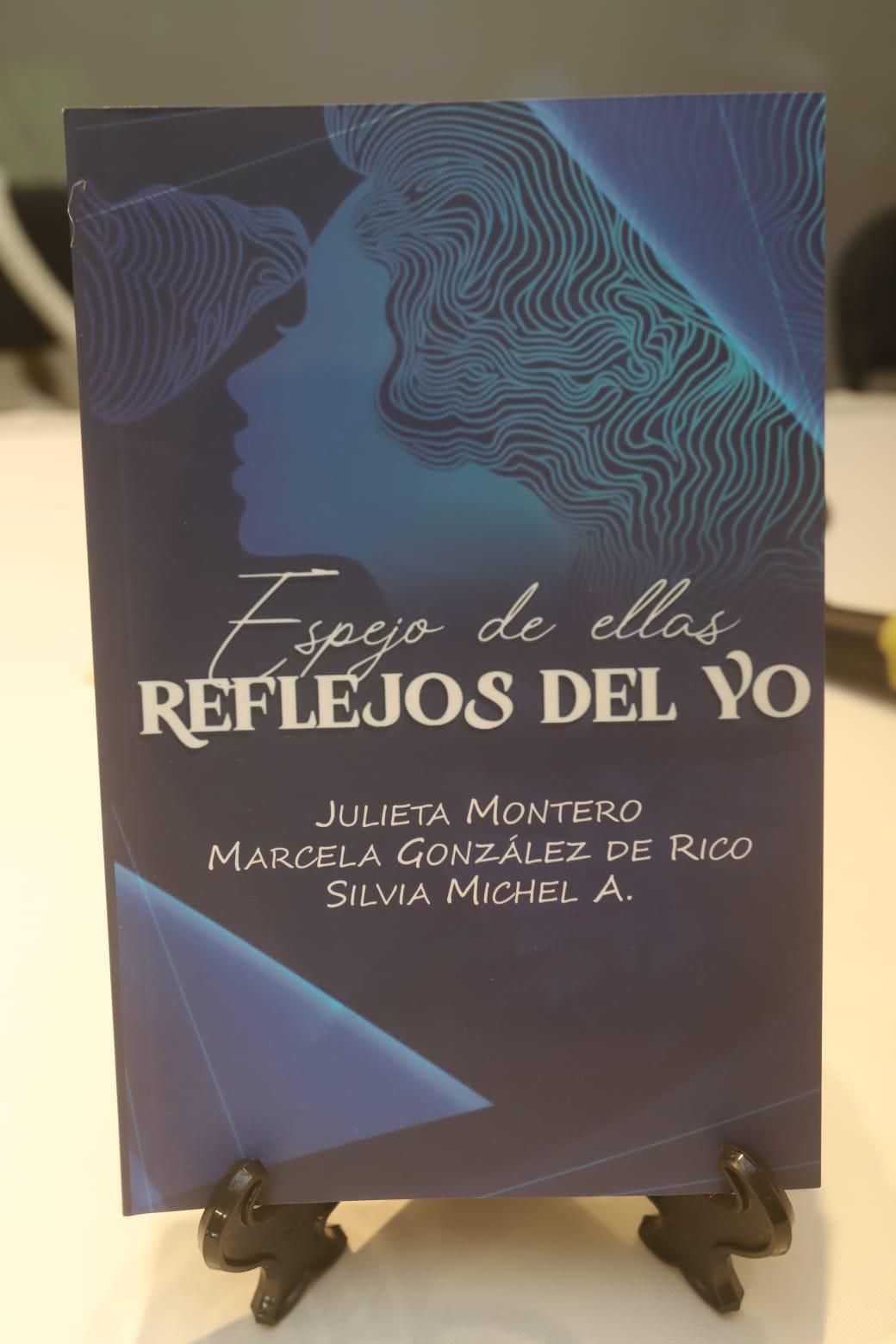 $!Esta es la portada del libro “Espejo de ellas, reflejos del yo”, obra escrita por Julieta Montero, Silvia Michel y Marcela González.
