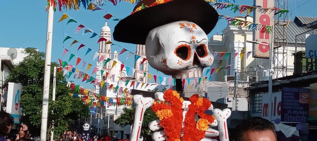 $!Festeja UAS su 43 celebración del Día de Muertos, en Culiacán