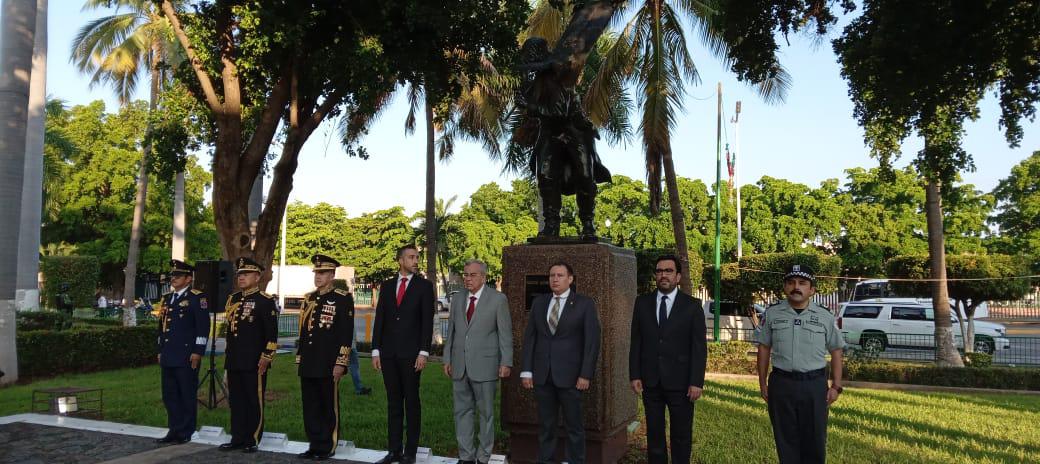 $!Gobierno de Sinaloa conmemora aniversario 212 de la Independencia de México