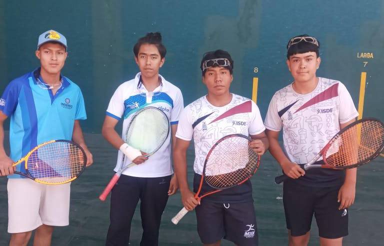 Pelotaris mazatlecos destacan en el Nacional de Frontenis realizado en Nayarit