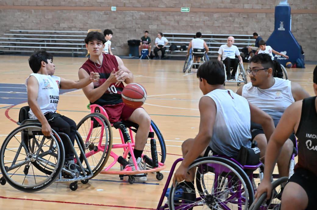 $!Se fortalece Selección Sinaloa de Baloncesto Sobre Silla de Ruedas