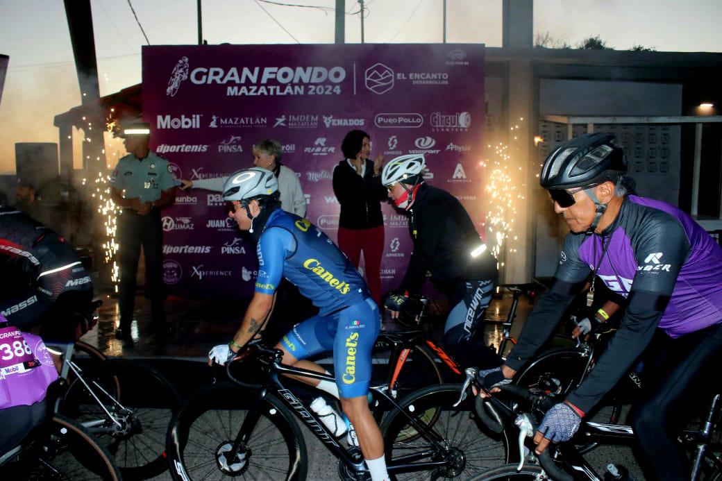 $!Multitudinaria respuesta tiene el Gran Fondo Mazatlán 2025