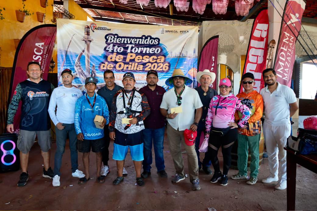 $!Lino Leyva se lleva los máximos honores en el Cuarto Torneo de Pesca de Orilla Deportes Alexterior