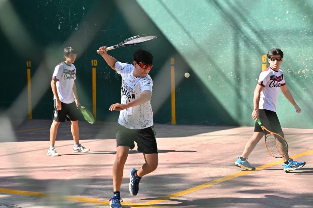 $!Selección Mazatlán suma oro y plata en las finales por parejas del frontón