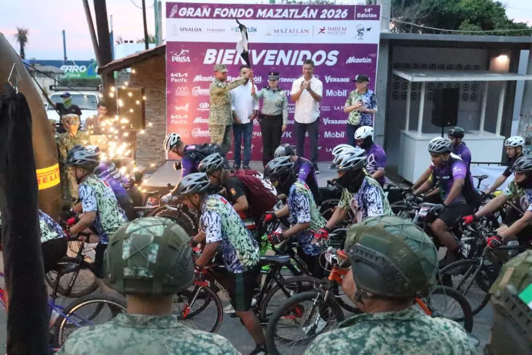 $!Gran Fondo Mazatlán reúne a 700 ciclistas en su 14ª edición