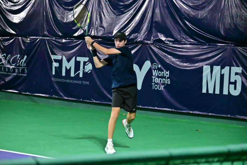$!Mazatleco Jerónimo Velasco debuta en el M15 ITF World Tennis Tour Mazatlán 2026