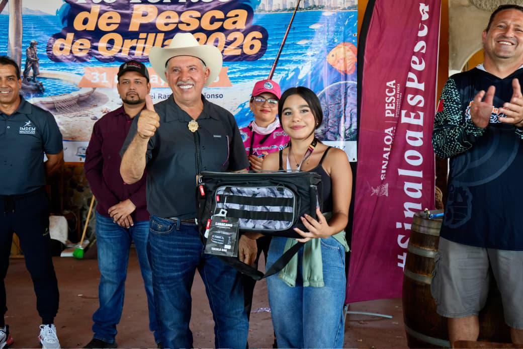 $!Lino Leyva se lleva los máximos honores en el Cuarto Torneo de Pesca de Orilla Deportes Alexterior