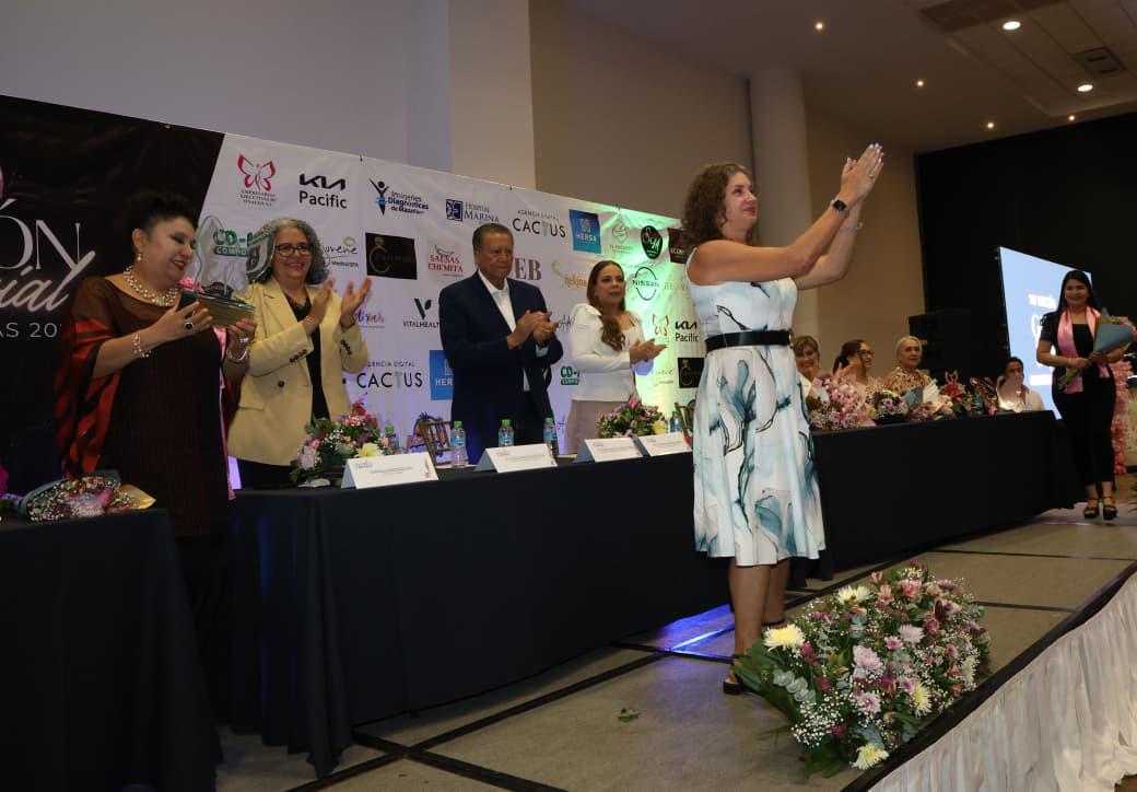 $!Reconocen a Marianne Biasotti por su trayectoria empresarial en Mazatlán