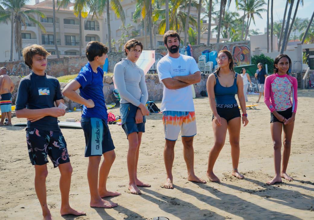 $!Sueltan la tabla en Playa Pueblo Bonito: Mazatlán inicia visorías de surfing rumbo a la Olimpiada Nacional
