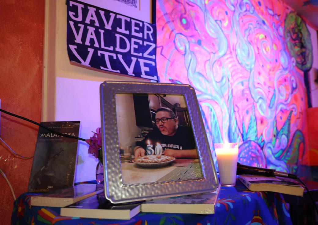 $!Jóvenes reflexionan sobre violencia y memoria en homenaje a Javier Valdez