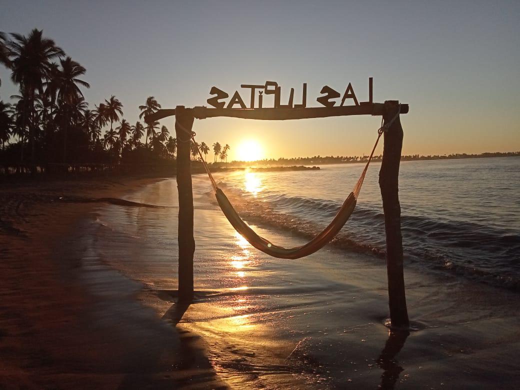 $!Playa Las Lupitas, en Escuinapa, ya tiene un parador fotográfico, colocado por habitantes de la región