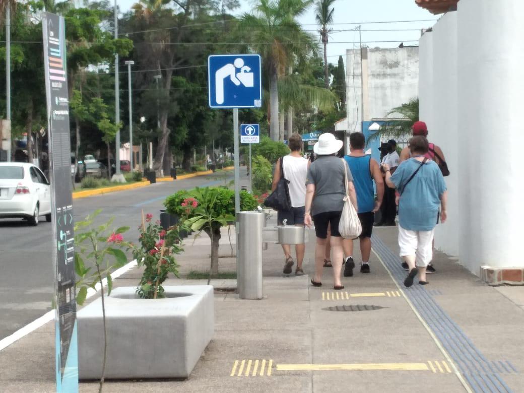 $!Incrementan operativos de seguridad en el Centro de Mazatlán por visita de crucero
