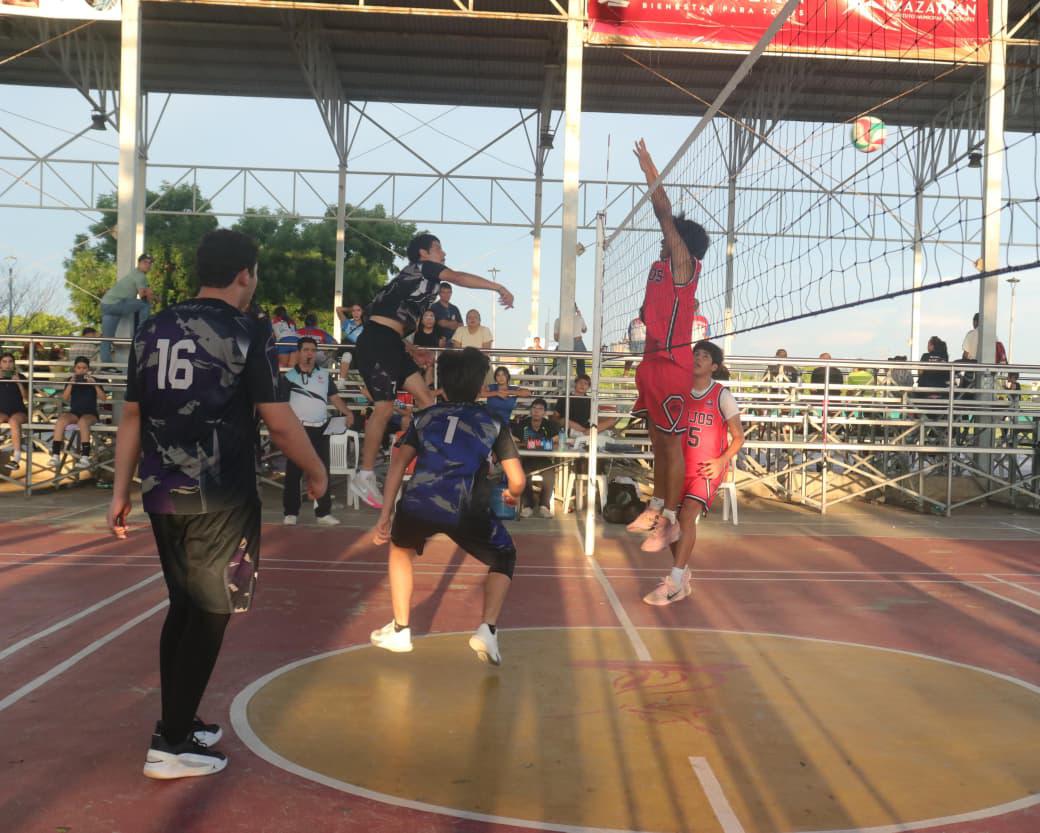 $!Inauguran Primer Festival Estatal Infantil y Juvenil de Voleibol Sinaloa, en Mazatlán