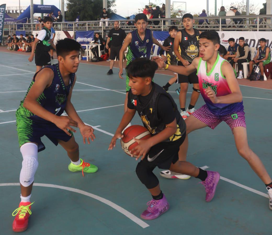 $!Sinaloa A hace valer la casa en apertura de Basketball International Global
