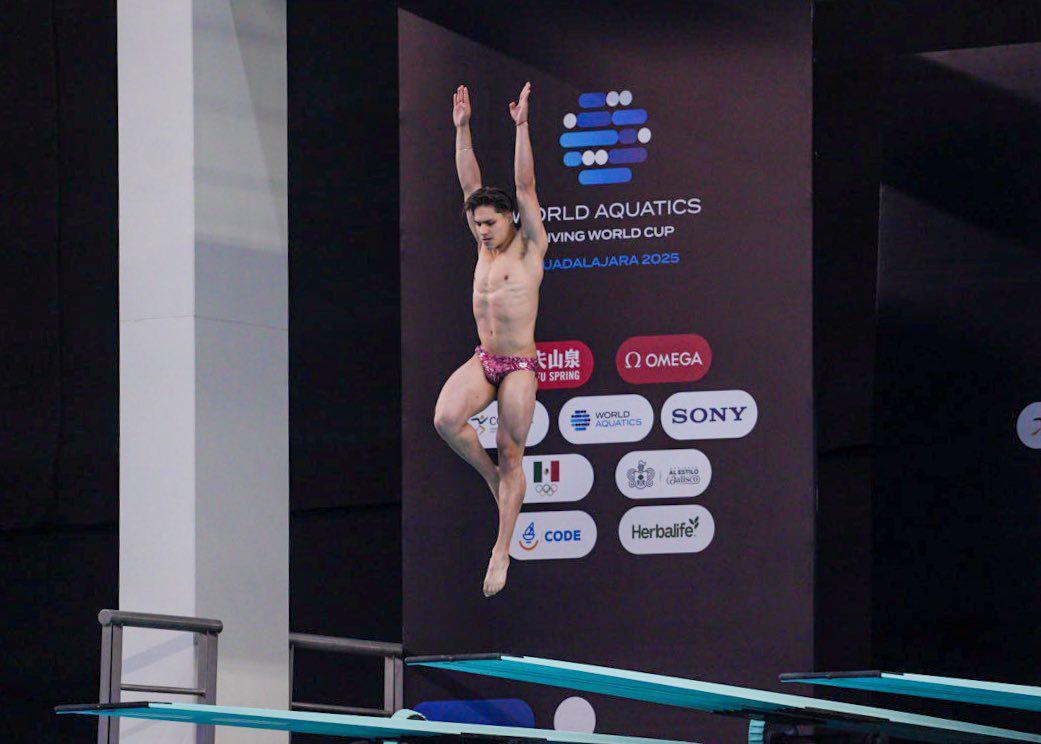 $!México conquista bronce en la primera jornada de la Súper Final de la Copa del Mundo de Clavados