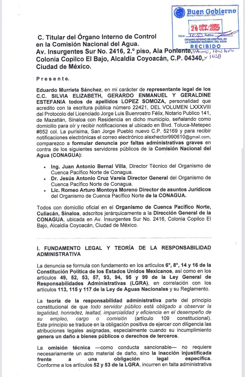 $!Denuncian a funcionarios de Conagua por omisión en desvío del Arroyo Jabalines en Mazatlán