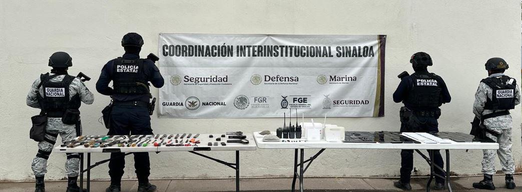 $!Fuerzas federales asestan golpes al crimen organizado en Sinaloa