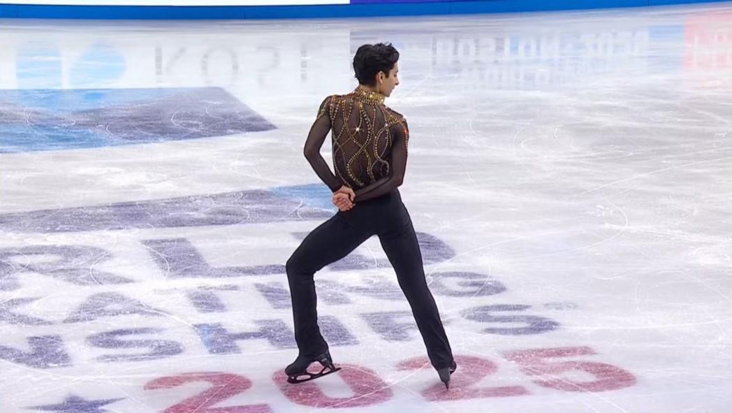 $!Donovan Carrillo cierra participación en Mundial de Patinaje Artístico sobre Hielo Boston 2025