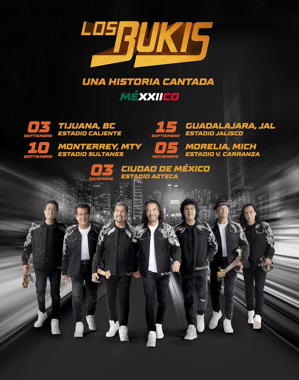 $!Los Bukis anuncian conciertos en México como parte de su gira ‘Una historia cantada’