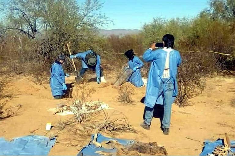 Localizan al menos 18 cuerpos en fosa en Sonoyta, Sonora