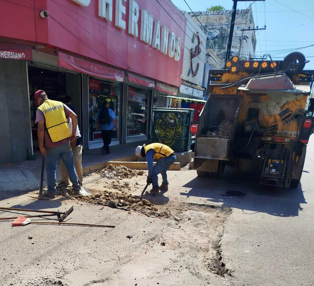 $!Gobierno de Mazatlán ha reparado más de mil baches en lo que va de 2026