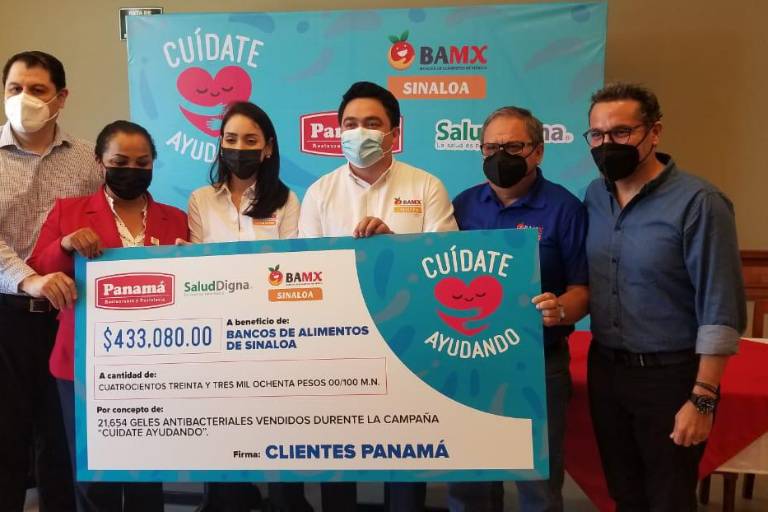 Entrega Panamá apoyos a Banco de Alimentos