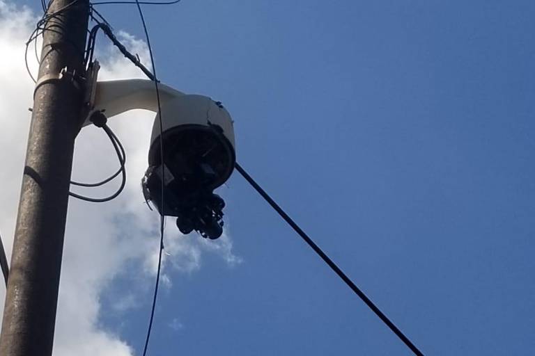 ‘No podemos tener un policía en cada cámara’, dice Alcalde de Culiacán tras ataque a equipos de videovigilancia