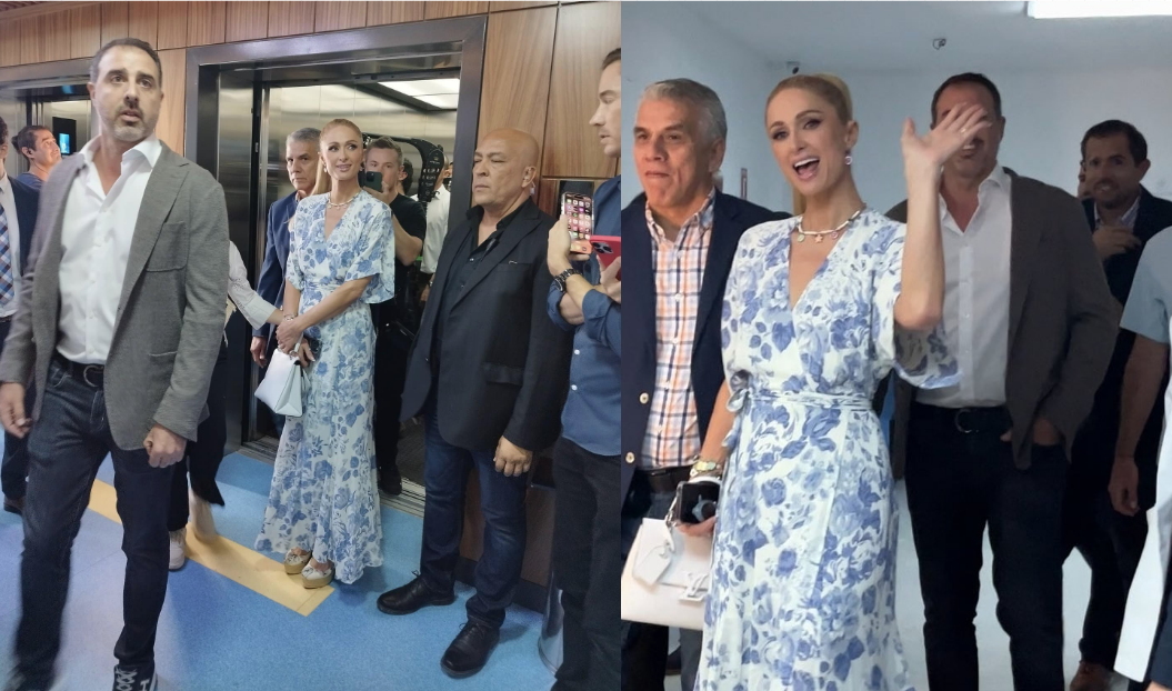 $!La modelo, influencer y empresaria visita el nuevo Hospital Civil de Guadalajara.