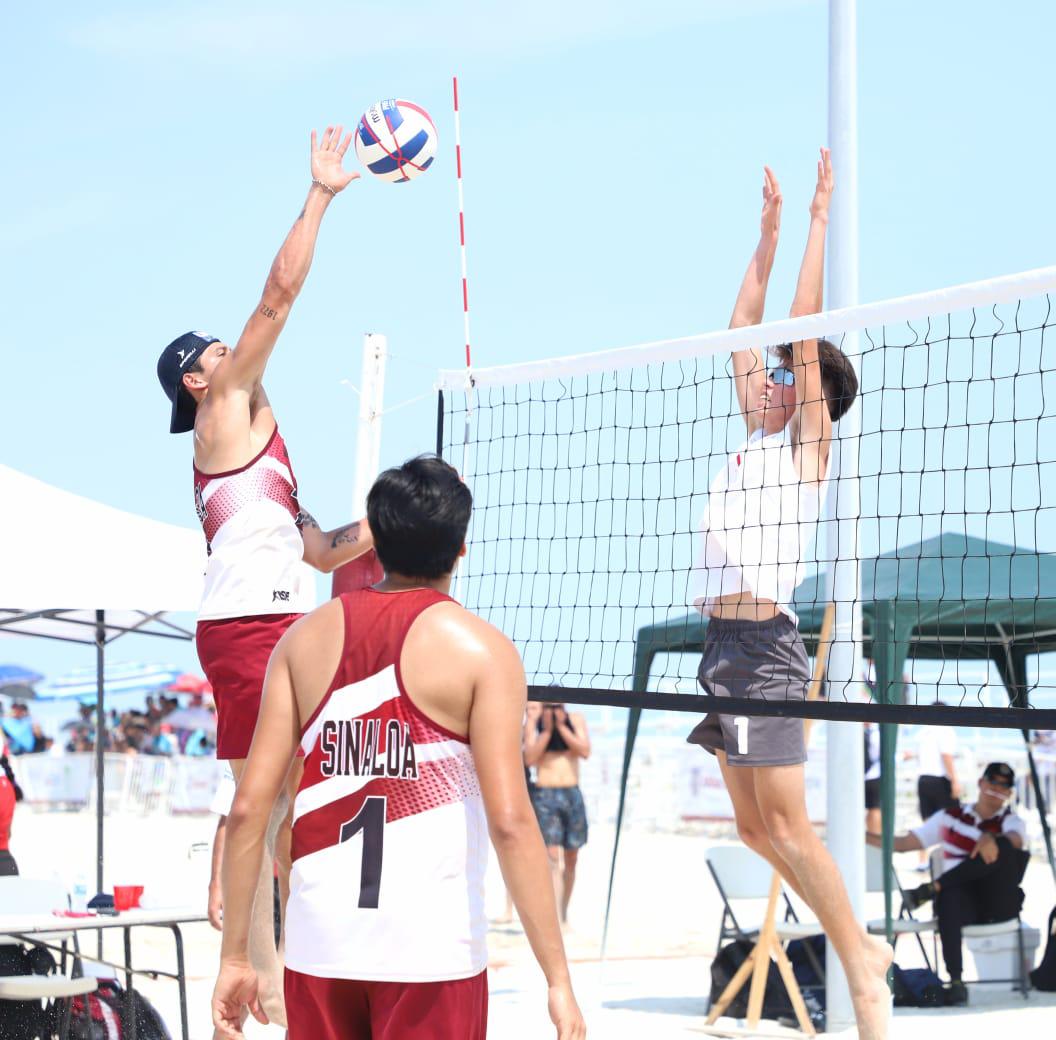 $!Conquista Sinaloa tres oros en voleibol de playa de Nacionales Conade
