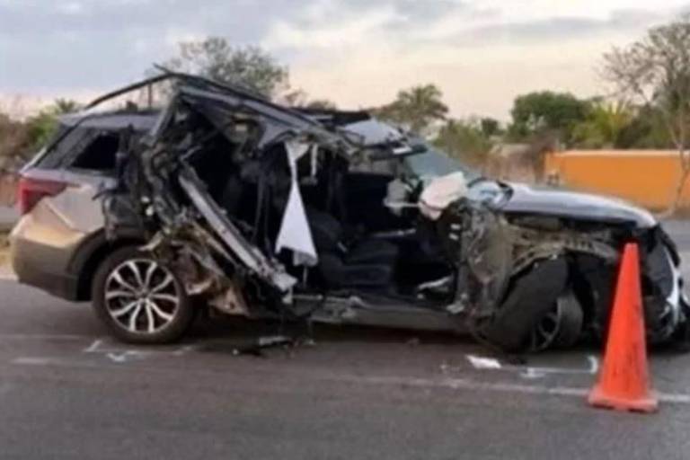 ‘Huacho’ Díaz Mena, candidato de Morena a Gobernador de Yucatán, sufre accidente automovilístico