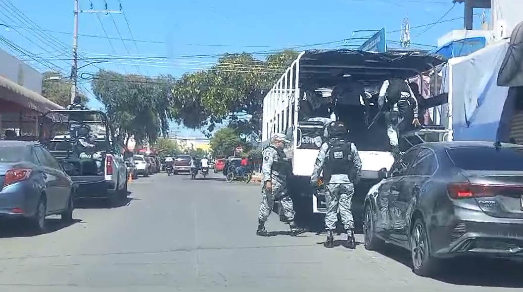 $!Acude Rocha Moya a La Cruz en medio de un fuerte operativo de seguridad