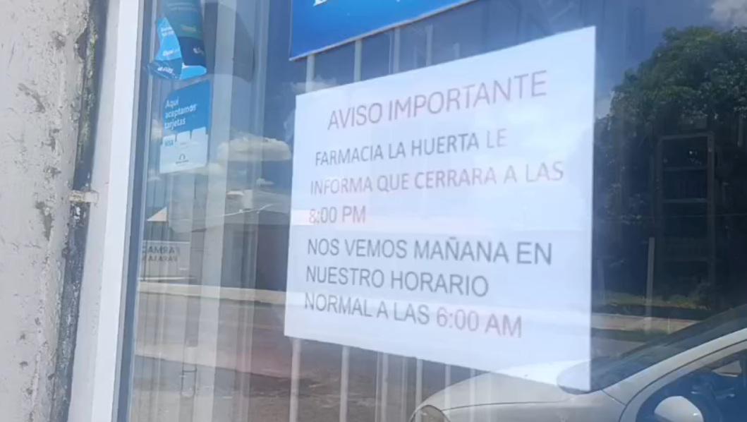 $!Por inseguridad, continúa disminución de horarios en negocios cercanos al IMSS Bienestar en Escuinapa