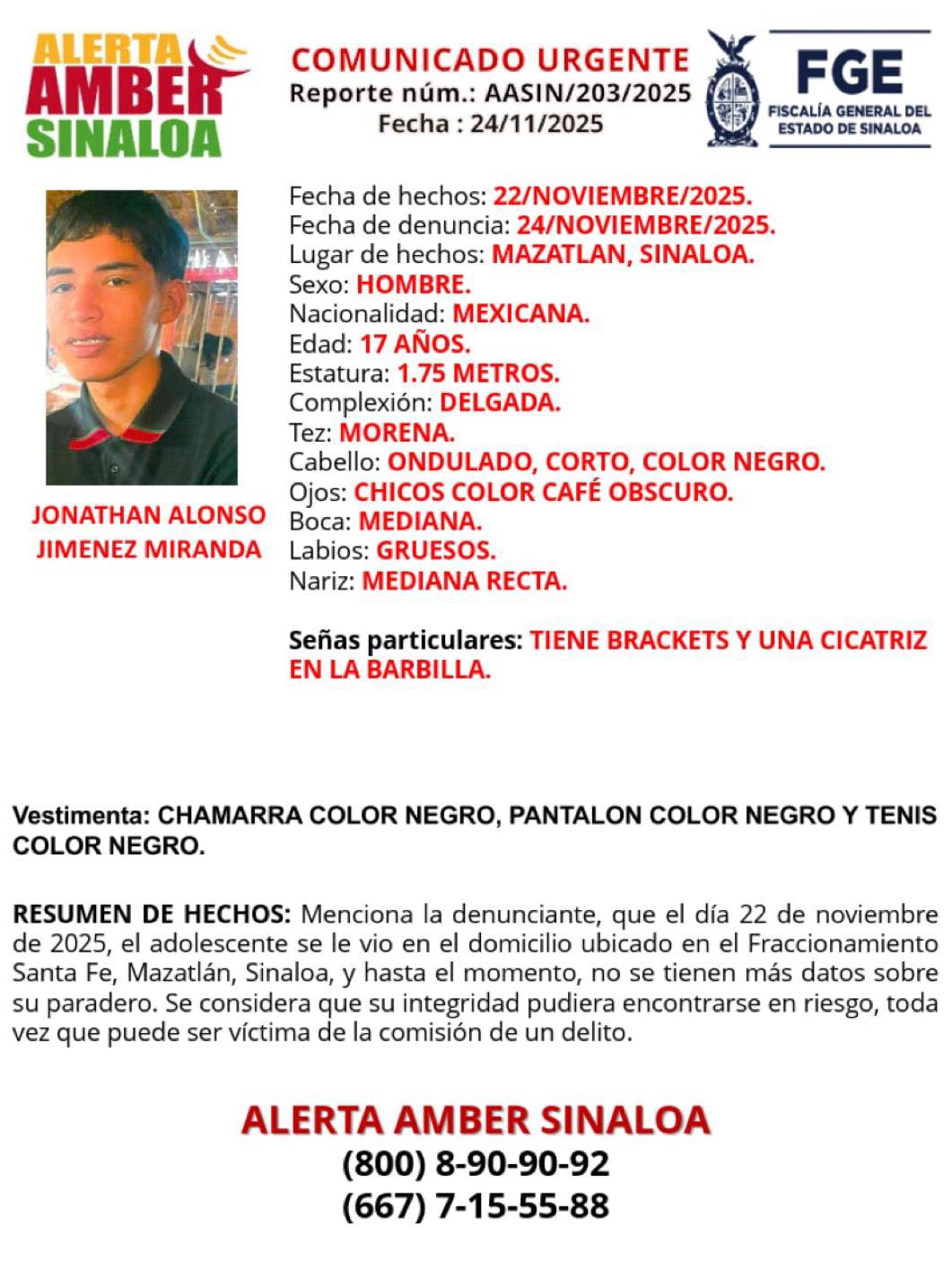 $!Desaparecen dos hermanos menores de edad en Mazatlán