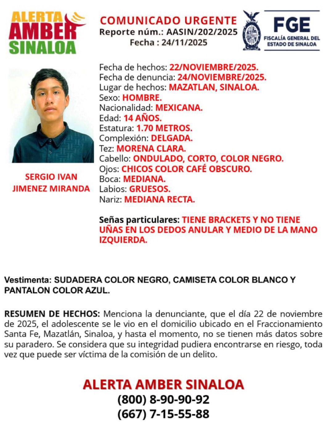 $!Desaparecen dos hermanos menores de edad en Mazatlán