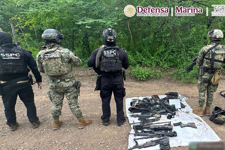 Son dos los detenidos tras enfrentamiento entre civiles armados y la Marina en Alcoyonqui