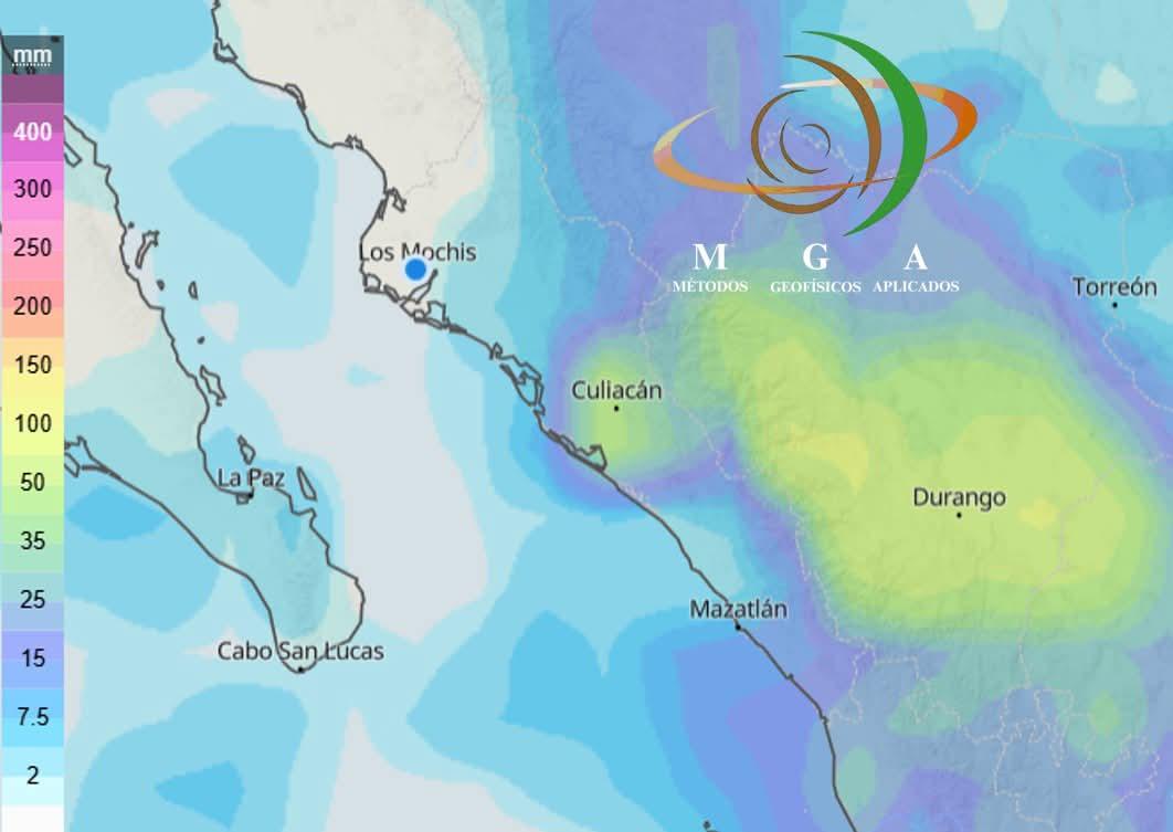 $!Lluvias se disipan el norte de Sinaloa; pronóstico apunta al centro este fin de semana