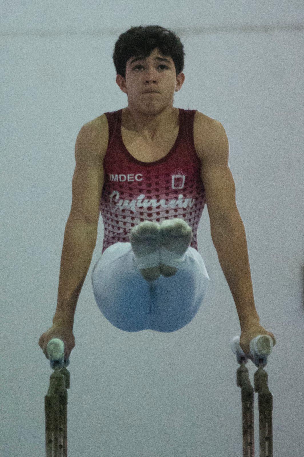 $!Supera Aarón Ibarra a Gael Rosales en estatal de gimnasia