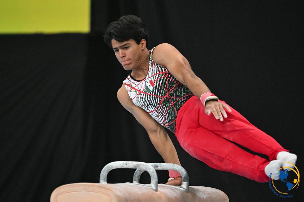 $!Sinaloense Aarón Ibarra conquista oro y bronce para México en Panamericano Juvenil de gimnasia artística Río 2026