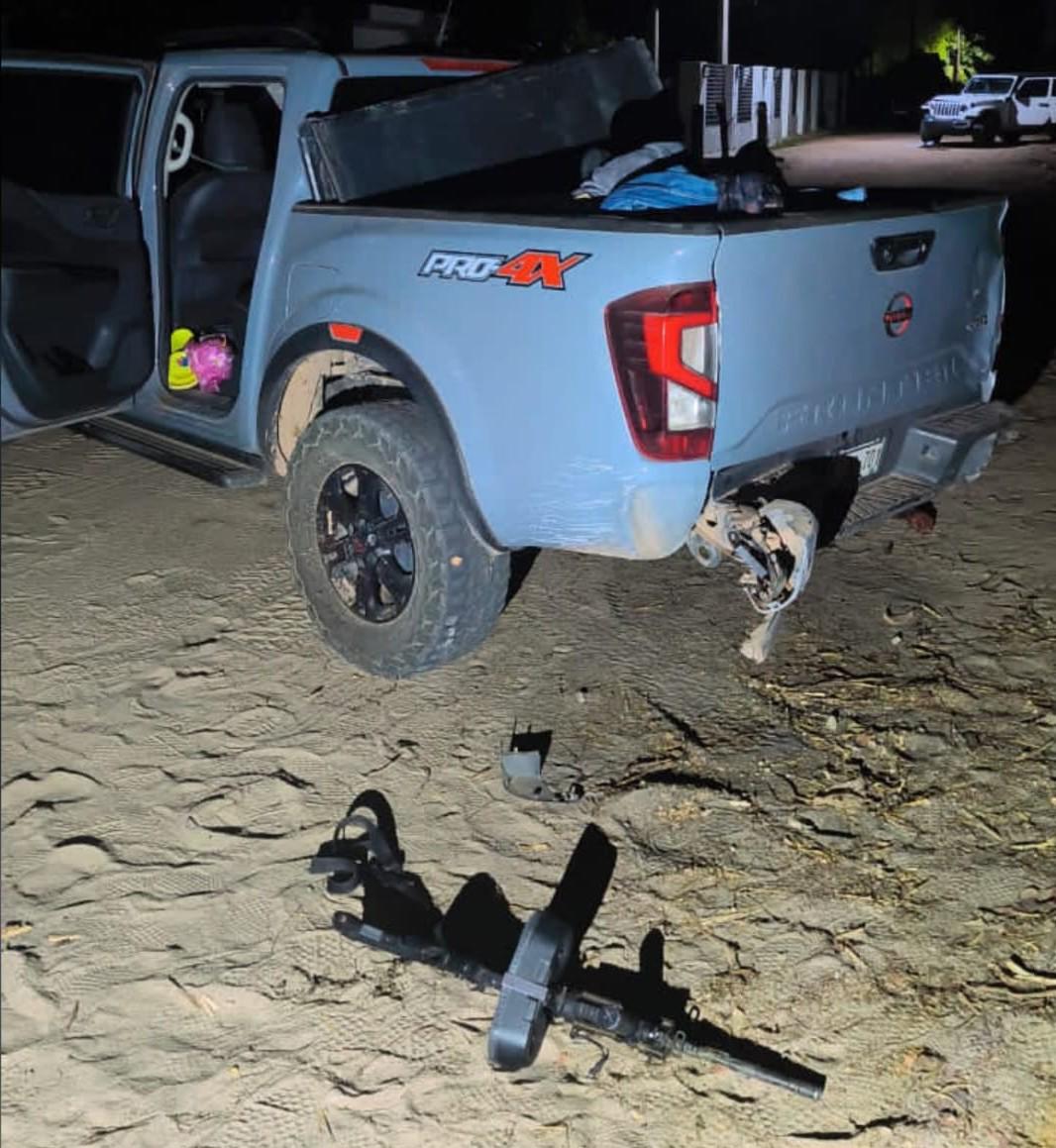 $!Confirma SSPE civil abatido en persecución y enfrentamiento en Las Tapias, Culiacán